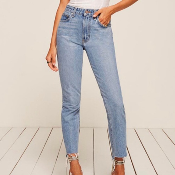 cropped cigarette jeans